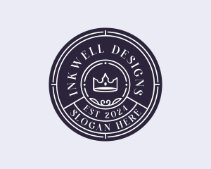 Crown Company Agency logo design