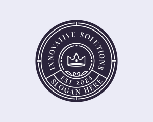 Crown Company Agency logo design