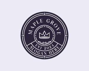 Crown Company Agency logo design