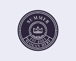 Crown Company Agency logo design