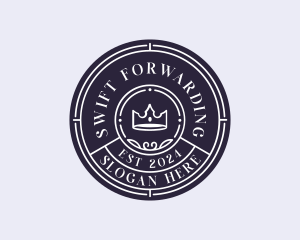 Crown Company Agency logo design