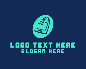 Phone - Online Gadget Bag logo design