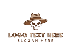 Fedora Skull Hat