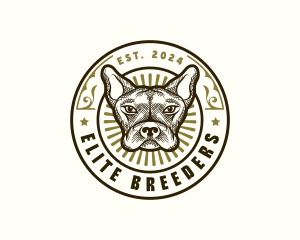 Dog Bulldog Canine logo design