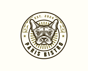 Dog Bulldog Canine logo design