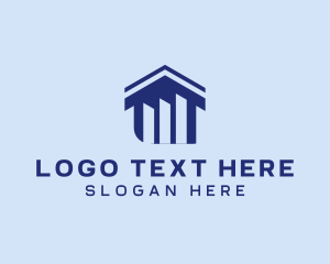 Blue - Real Estate Property logo design