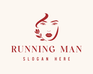 Woman Face Beauty Logo