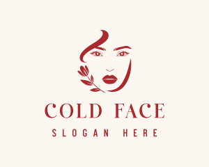 Woman Face Beauty logo design