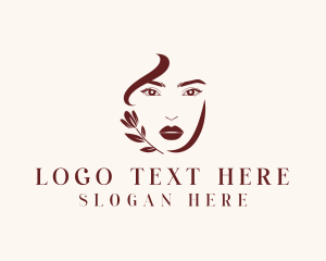 Lady - Woman Face Beauty logo design