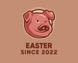 Barn - Pork Streak Restaurant logo design