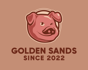 Pork Streak Restaurant logo design