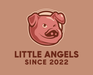 Meat Shop - Pork Streak Restaurant logo design