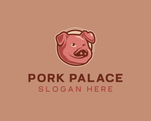 Pork Streak Restaurant logo design