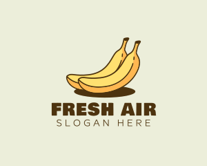 Nutritious Banana Fruit logo design