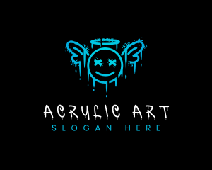 Angel Street Art logo design