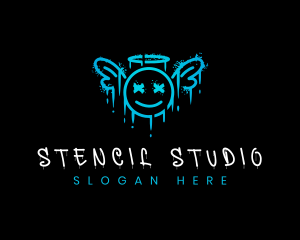 Angel Street Art logo design