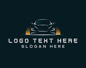 Headlight - Automotive Car Garage Mechanic logo design