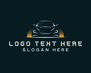 Race Car - Automotive Car Garage Mechanic logo design