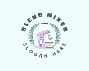 Mixing - Kitchen Mixer Baking logo design