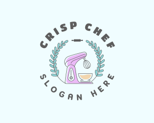 Kitchen Mixer Baking logo design