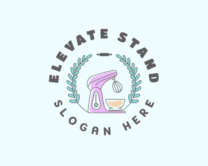 Kitchen Mixer Baking logo design