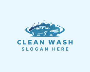 Car Wash Cleaning logo design