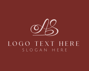 Letter As - Elegant Fashion Boutique logo design
