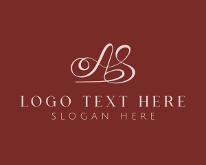 Letter As - Elegant Fashion Boutique logo design