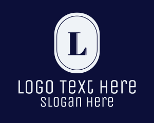 Instagram - Elegant Blue Lettermark logo design
