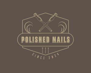 Wood Chisel Woodwork logo design