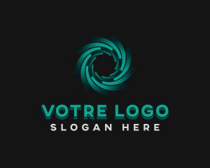 Spiral Motion Vortex Logo