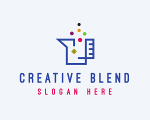 Composition - Chemistry Beaker Mixture logo design