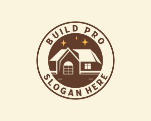 Home - House Real Estate Roofing logo design