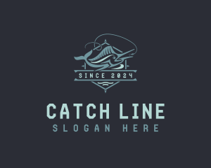 Hook - Sailfish Fishing Hook logo design