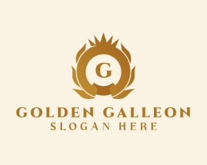 Royal Golden Wreath logo design