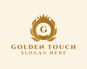 Royal Golden Wreath logo design