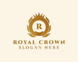 Royal Golden Wreath logo design