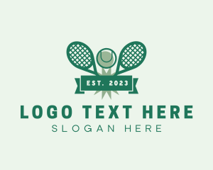 Coach - Tennis Tournament Racket logo design