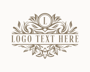 Wedding - Feminine Boutique Florist logo design