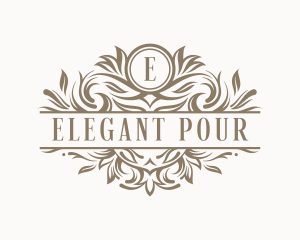 Feminine Boutique Florist  logo design