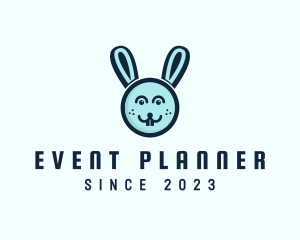 Easter Bunny Face Logo