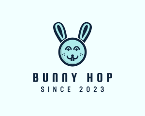 Easter Bunny Face logo design