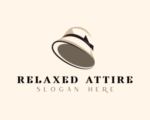 Cloche Hat Fashion logo design