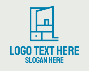 Storage - Blue Shelf Storage logo design