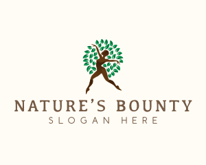 Nature Woman Tree logo design