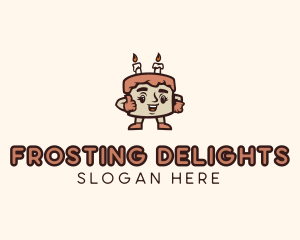 Frosting - Birthday Cake Dessert logo design