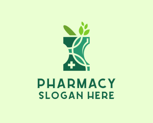Natural Pharmacy Medicine logo design