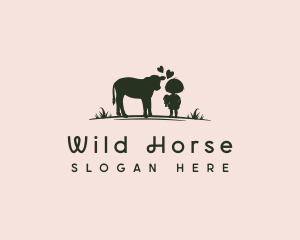 Ranch - Cow Girl Ranch logo design