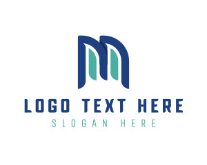 Corporation - Generic Business Letter M logo design