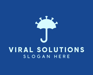 Virus - Virus Umbrella Protection logo design
